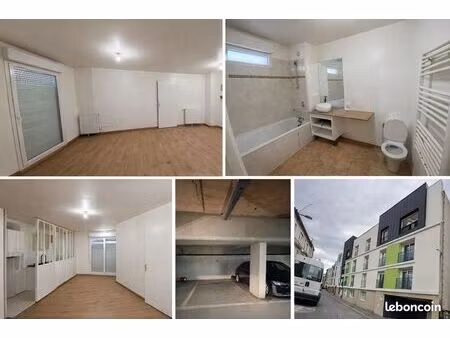 t2 40m² + parking – noisy-le-sec – 980 cc