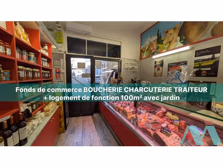 fonds de commerce boucherie / charcuterie / traiteur avec