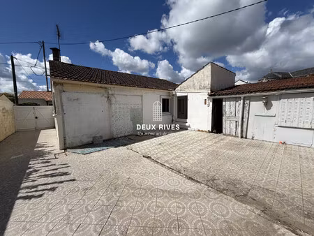 bouguenais hyper centre   maison 80m2   3 chambres + dépendance