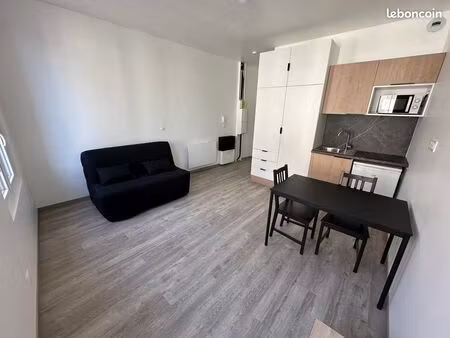 appartement meublé de 23 m²