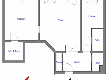 location meublée 2 pieces