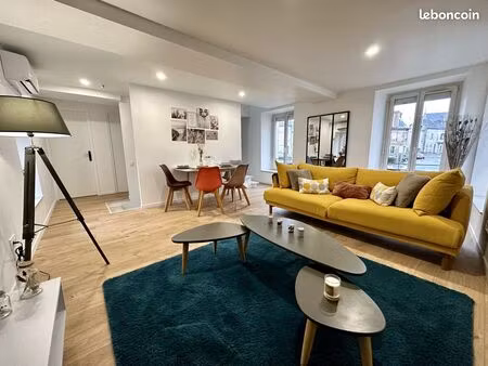 location | appartement | 70 m² | château-landon | expo est/nord/sud