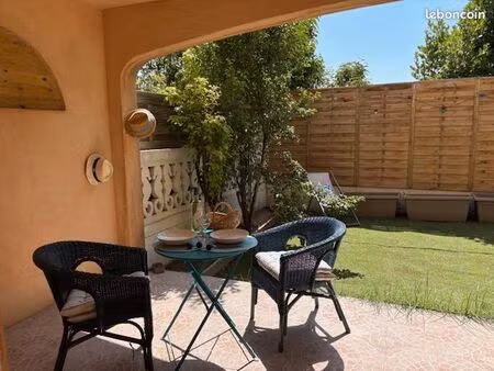 la ciotat t2 jardin et place parking