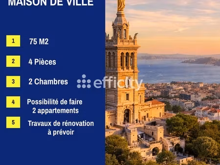 maison 4 pièces - 75 m²