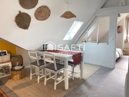 appartement t2 traversant et rénové