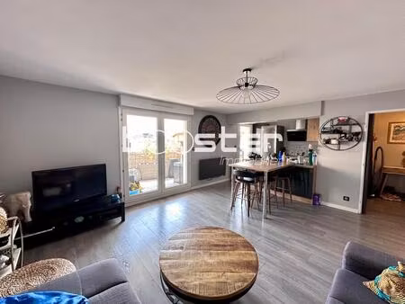 croix daurade – 4 pièces 72 m² avec balcon de 9 5 m² au 2e étage avec parking dans une rés