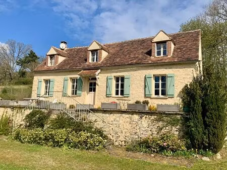elégante maison en pierre au coeur de la nature - vue foret & charme authentiques à dormel
