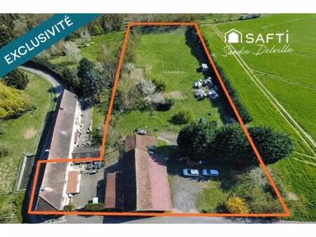 ensemble immobilier maison + dépendance + grange