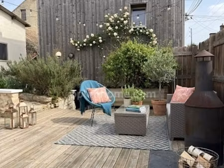 saint cyr sous dourdan (91). maison ancienne rénovée avec gout 120 m² avec dépendances. 3 