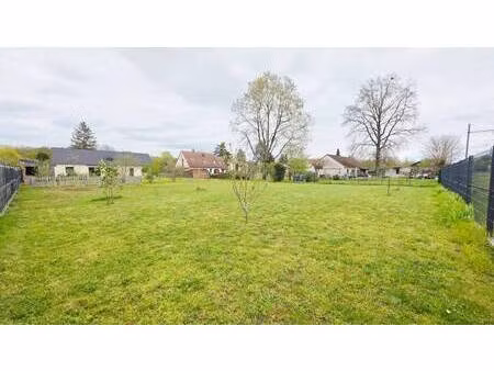terrain constructible à vendre