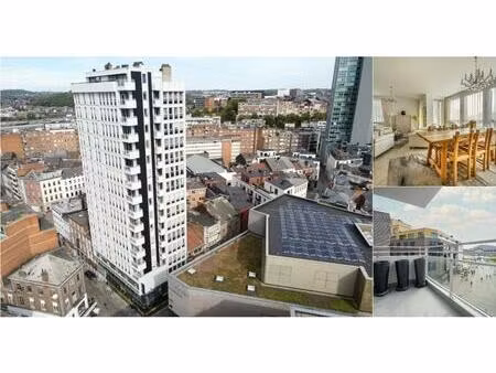 appartement à vendre avec terrasse et 3 chambres   charleroi (vbe09705)