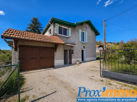 sur les hauteurs de coublevie  maison avec vue vercors