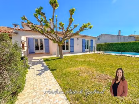 maison t5 – 112 m² avec sous-sol total  piscine & terrain traversant de 462 m²