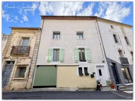 exclusivité - maison de village 4 pièces 90m² - proche roujan (34320)