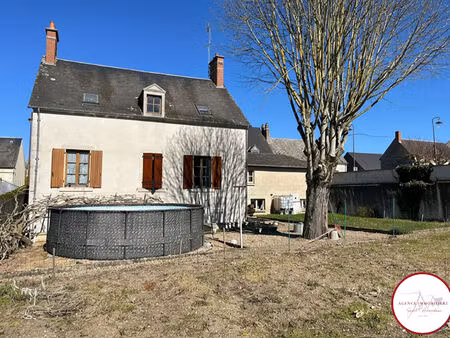 maison avec garages et jardin - vallenay