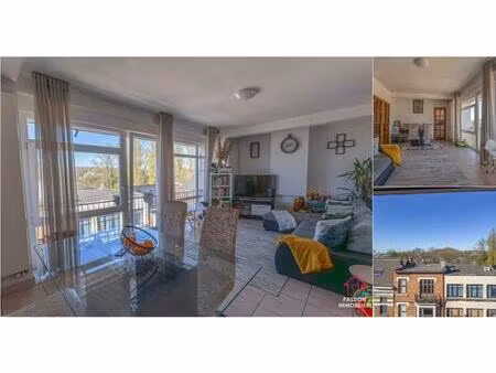 appartement à vendre avec garage et terrasse   charleroi (vbe09622)