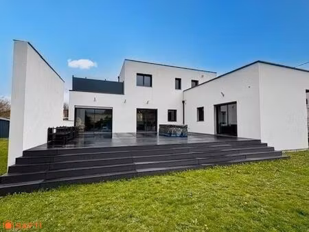 maison d’architecte contemporaine (2012) – habitable de plain-pied – aulnoy-lez-valencienn