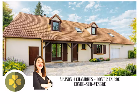 maison de village 6pièce(s) 4chambre(s) 120 m² condé-sur-vesgre (78113)