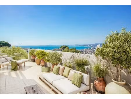 maison vue mer à vendre 6 pièces cagnes sur mer (06)