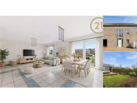 triplex à vendre avec jardin et 3 chambres   anhée (vbe09595)