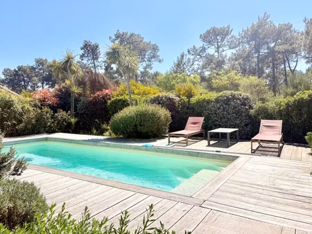 maison contemporaine 5 chambres avec dependance  piscine au sel – vensac ocean