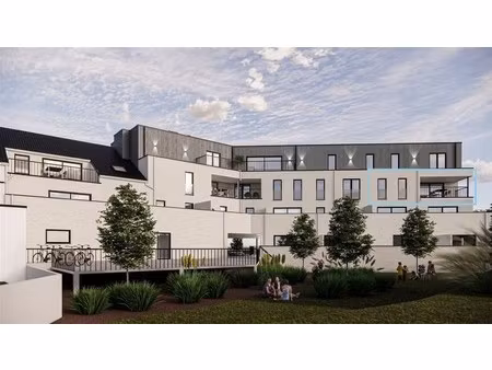 slim ingedeeld appartement met aparte leefzones en overdekt terras