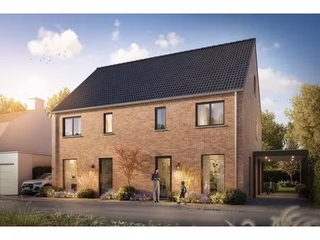 halfopen nieuwbouwwoning te beernem  bruggestraat