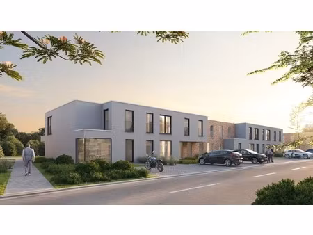 moderne nieuwbouwwoningen aan de kust