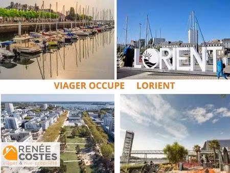 viager occupé - f70 ans - lorient (56100)