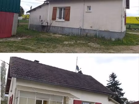 f2 pavillon avec terrain