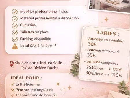 location d’espace professionnel