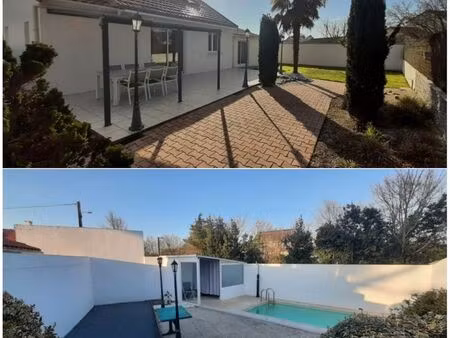 maison 87 m² – terrain 660 m² – piscine – sans vis-à-vis – impasse au calme