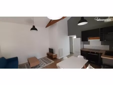 appartement t3 meublé  cozy  avec extérieur