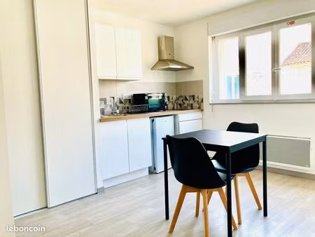 t1bis neuf et meublé  eau et électricité comprises