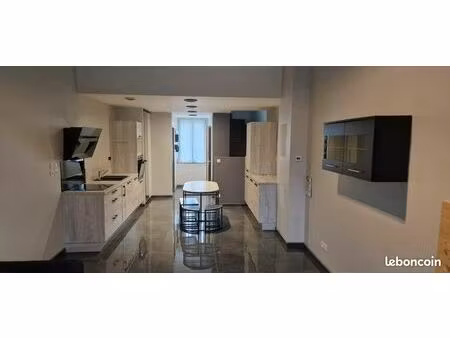 f2 duplex 65 m² au sol – centre-ville de xertigny