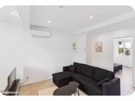 t3 meublé rénové et climatisé