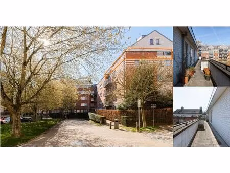 appartement à vendre avec terrasse et 1 chambre   jette (rbv68981)