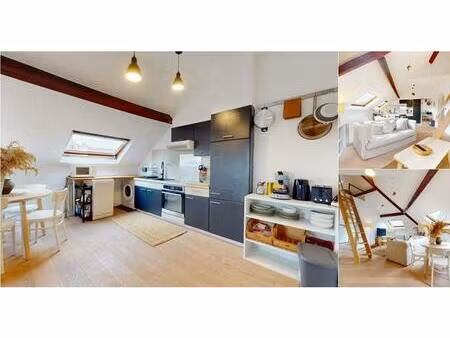 appartement à vendre avec 1 chambre   saint-gilles (vbe09508)