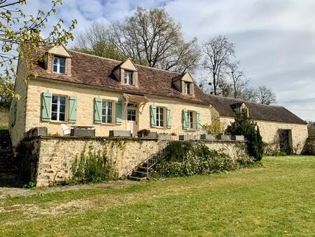 elégante maison en pierre au coeur de la nature - vue foret & charme authentiques à dormel