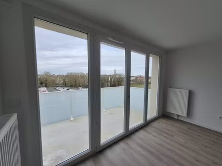 location appartement 3 pièces 61m² lens 62300