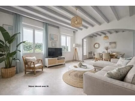 maison familiale moderne avec piscine à génissac