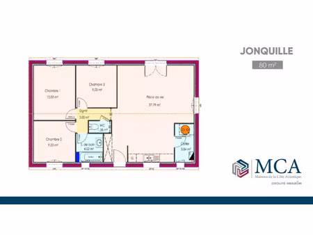 vente maison 4 pièces 80 m² saint-savin (33920)