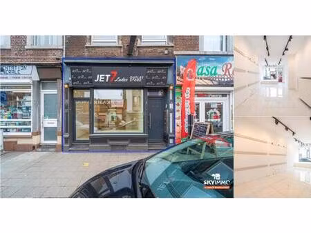 surface commerciale à louer à rue grétry 86 liège (vbe09720)