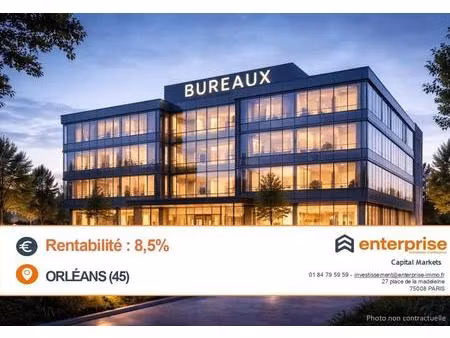 vente bureaux 1 000 m²