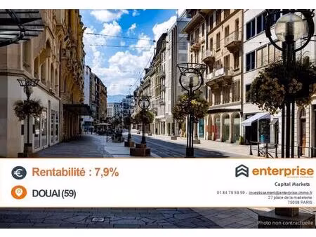 vente commerce douai 59500 350m²