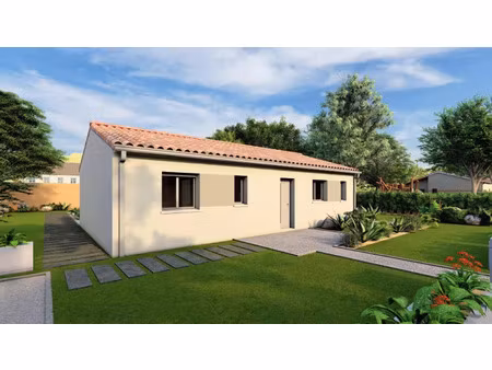 vente maison 4 pièces 80 m² lonzac (17520)