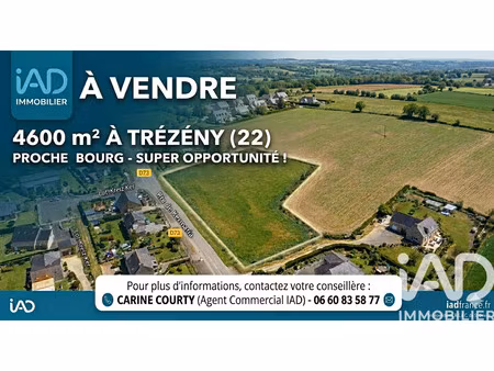 vente terrain piscine à trézény (22450) : à vendre piscine / 4678m² trézény