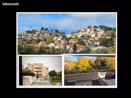 quartier verduron -appartement petite résidence calme et sécurisée - 2 garages fermés incl