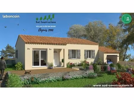 noves - maison 73 m² à 204 900 eur - terrain 354 m²