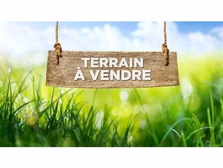 terrain constructible à vendre